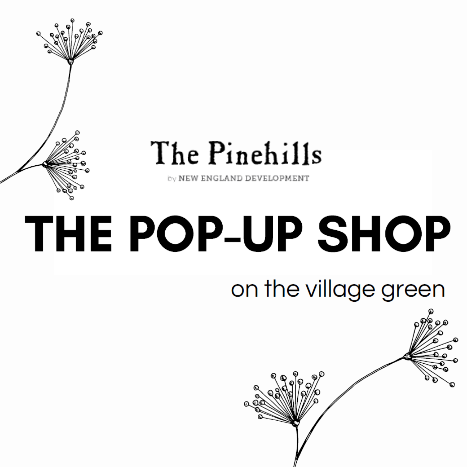 booked. A Pop-Up Bookstore at the Village Green - The Pinehills
