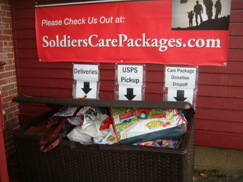 Vista Point Gives Back Soldier Care Packages