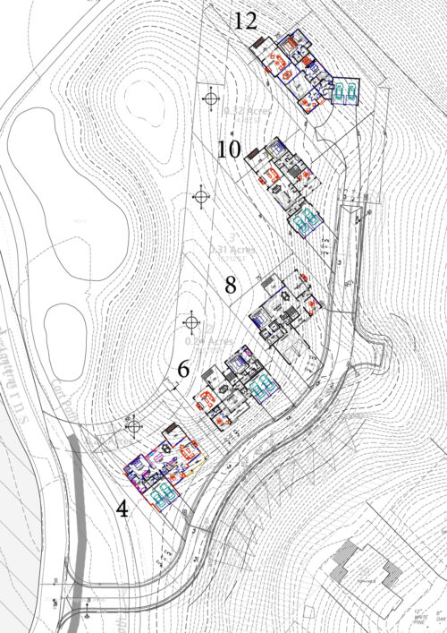 Flagstone Site Plan w House Footprints