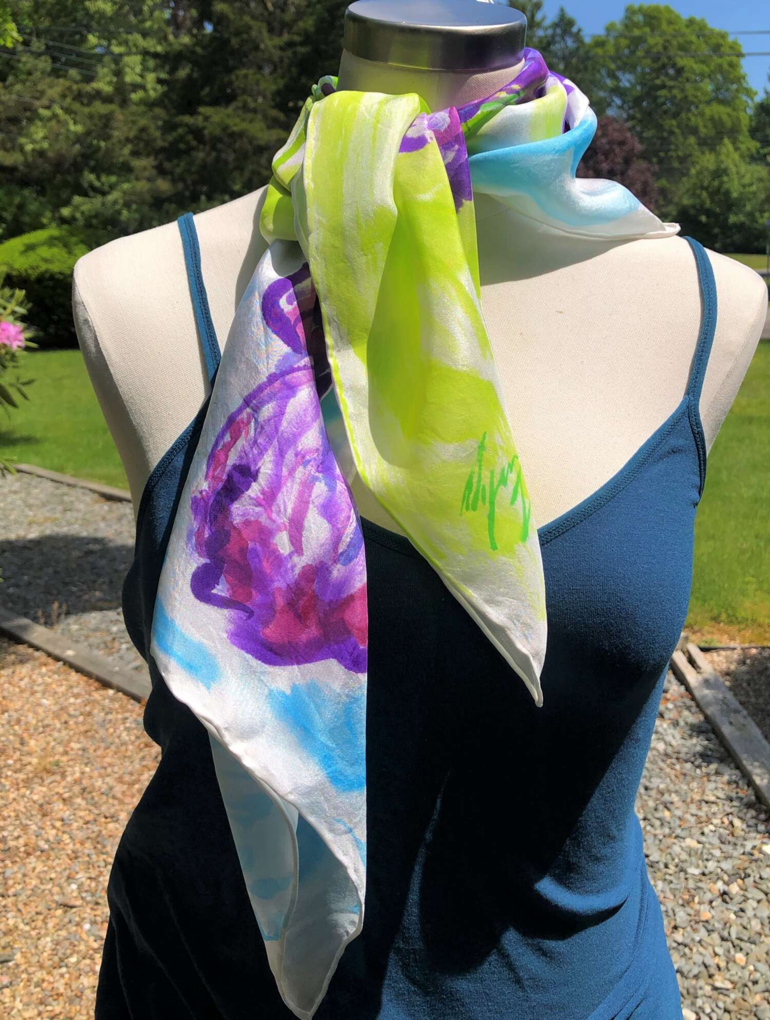 Plymouth Map Scarf